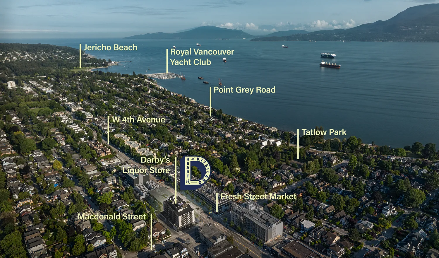 Darby's Kitsilano Aerial
